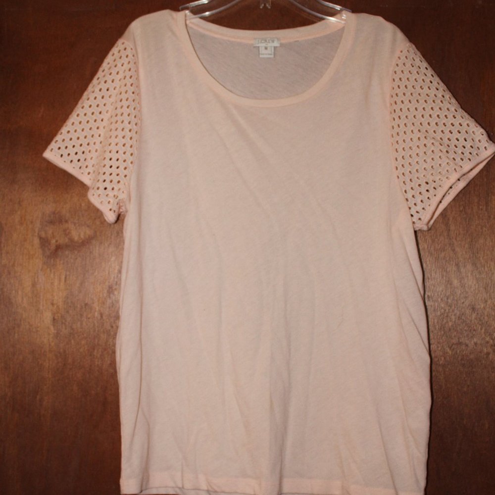 J.Crew Soft Pink T-shirt